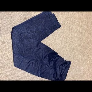 navy blue aerie leggings